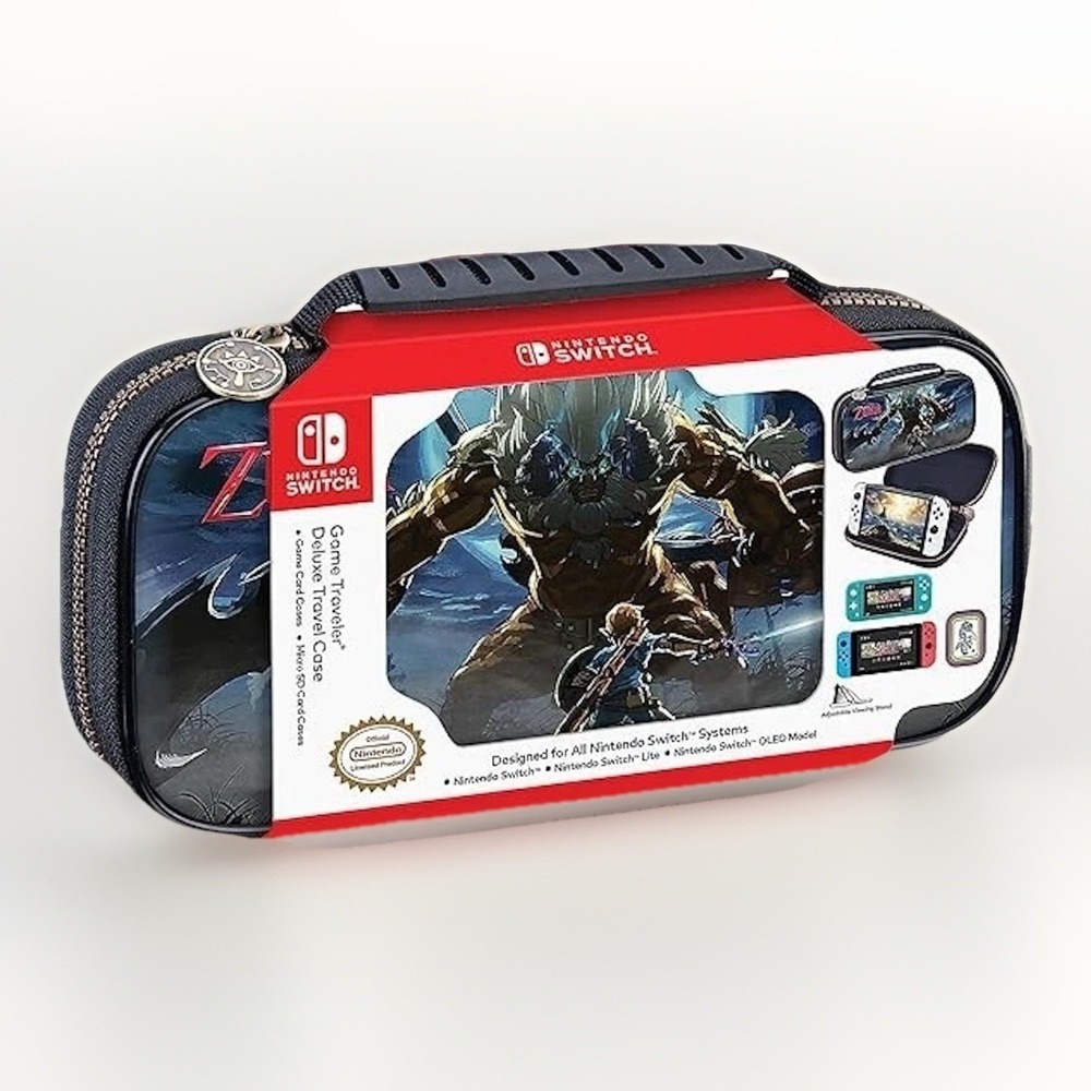 RDS - Licensed Zelda Deluxe Travel Case for Nintendo Switch OLED Game Console - Picture 7 of 13